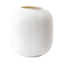 Wedgwood Jarrón White Folia 21 cm